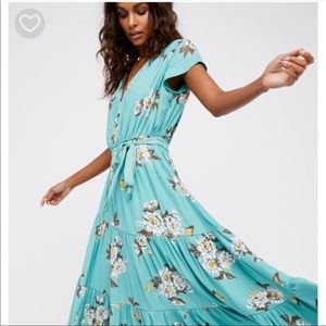 Free People All I Got Printed Maxi Dress